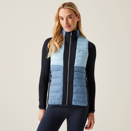 Doudoune Leedre Hybrid pour femme Bleu