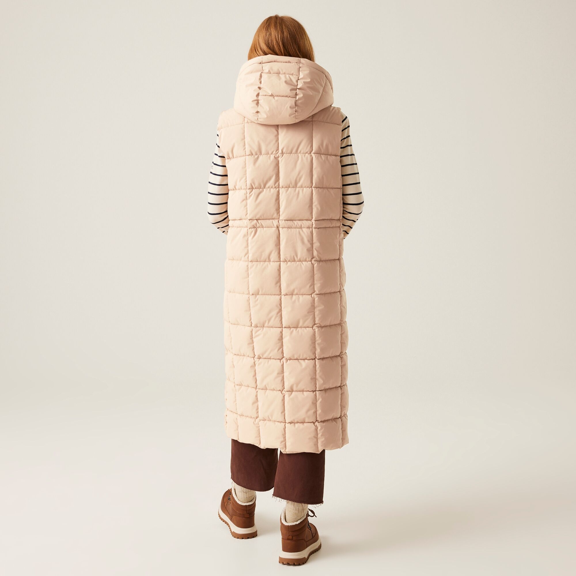 Regatta Damska kamizelka Leandra Longline Beżowy