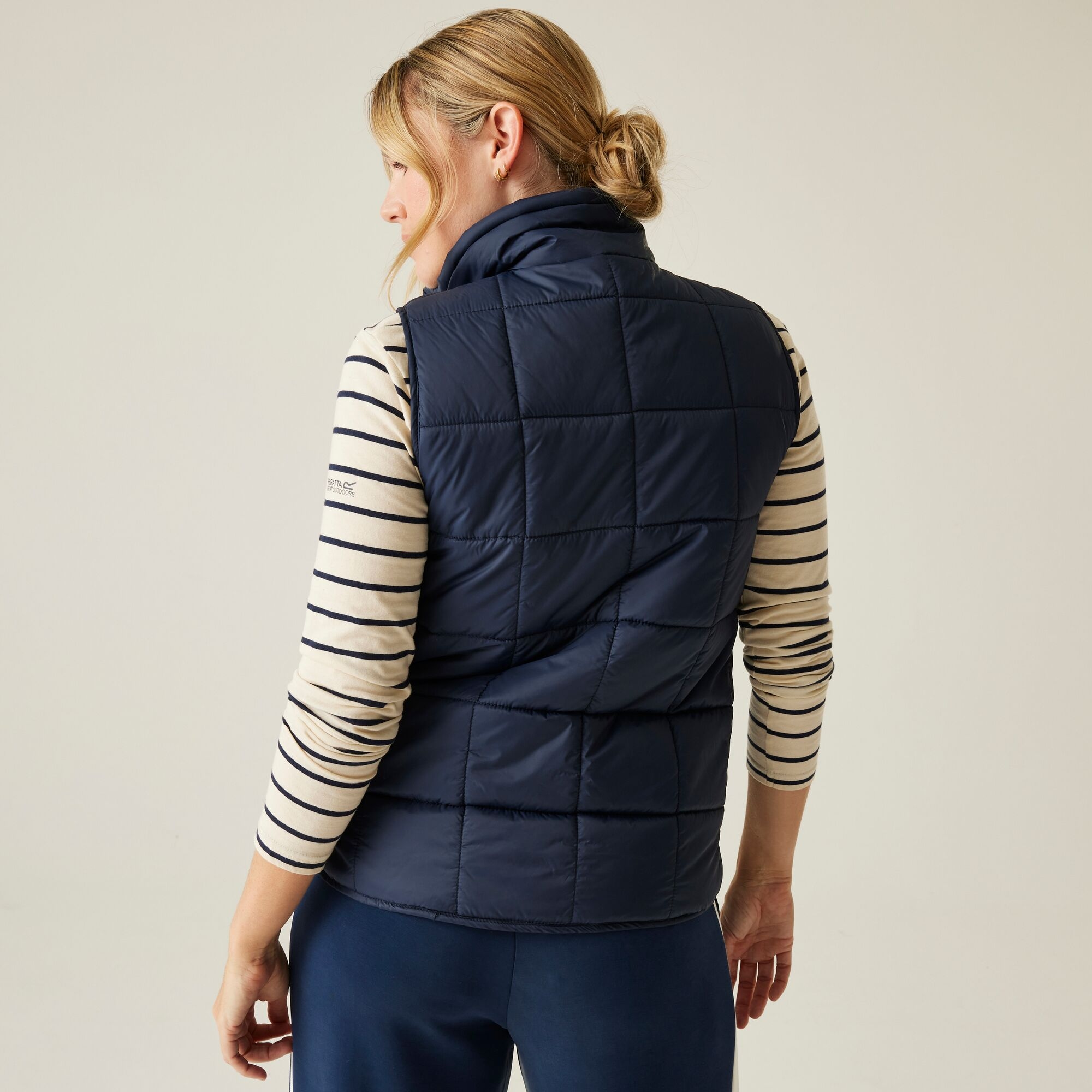 Regatta Damska kamizelka pikowana Courcelle II Niebieski