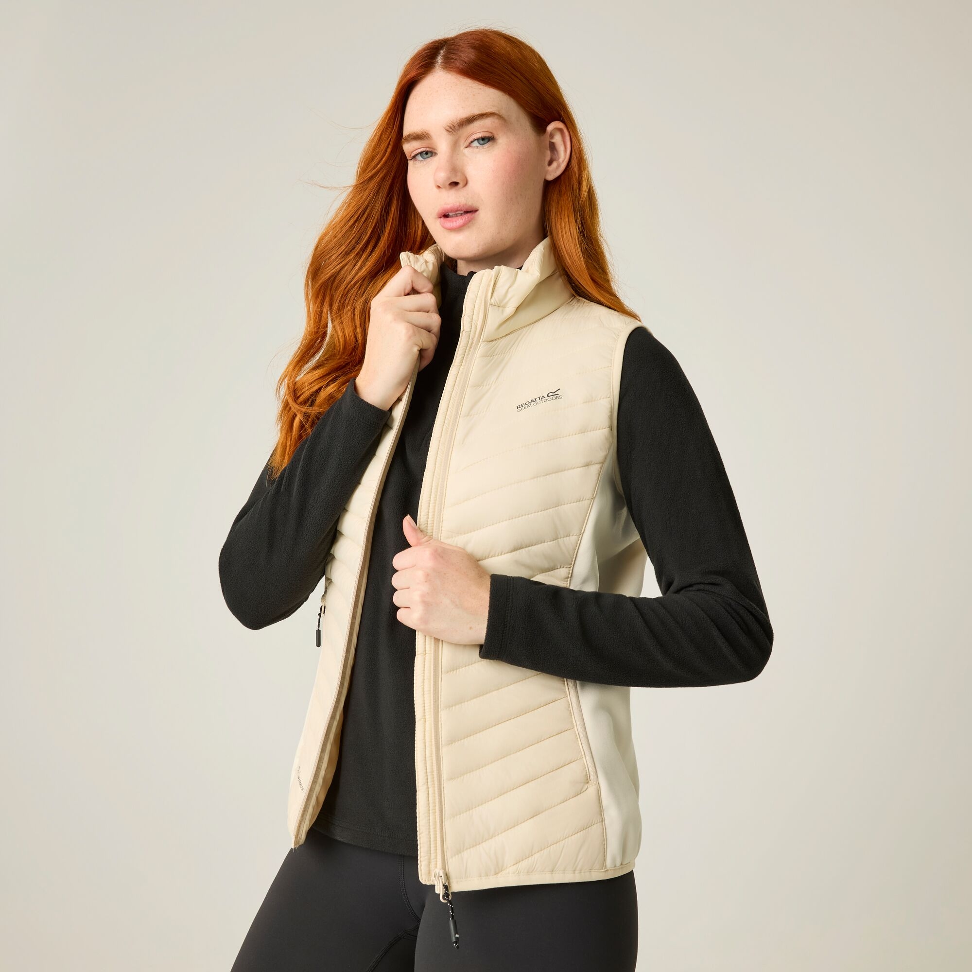 Regatta Women's Andreson Hybrid Gilet - White Size 8 - Image 1