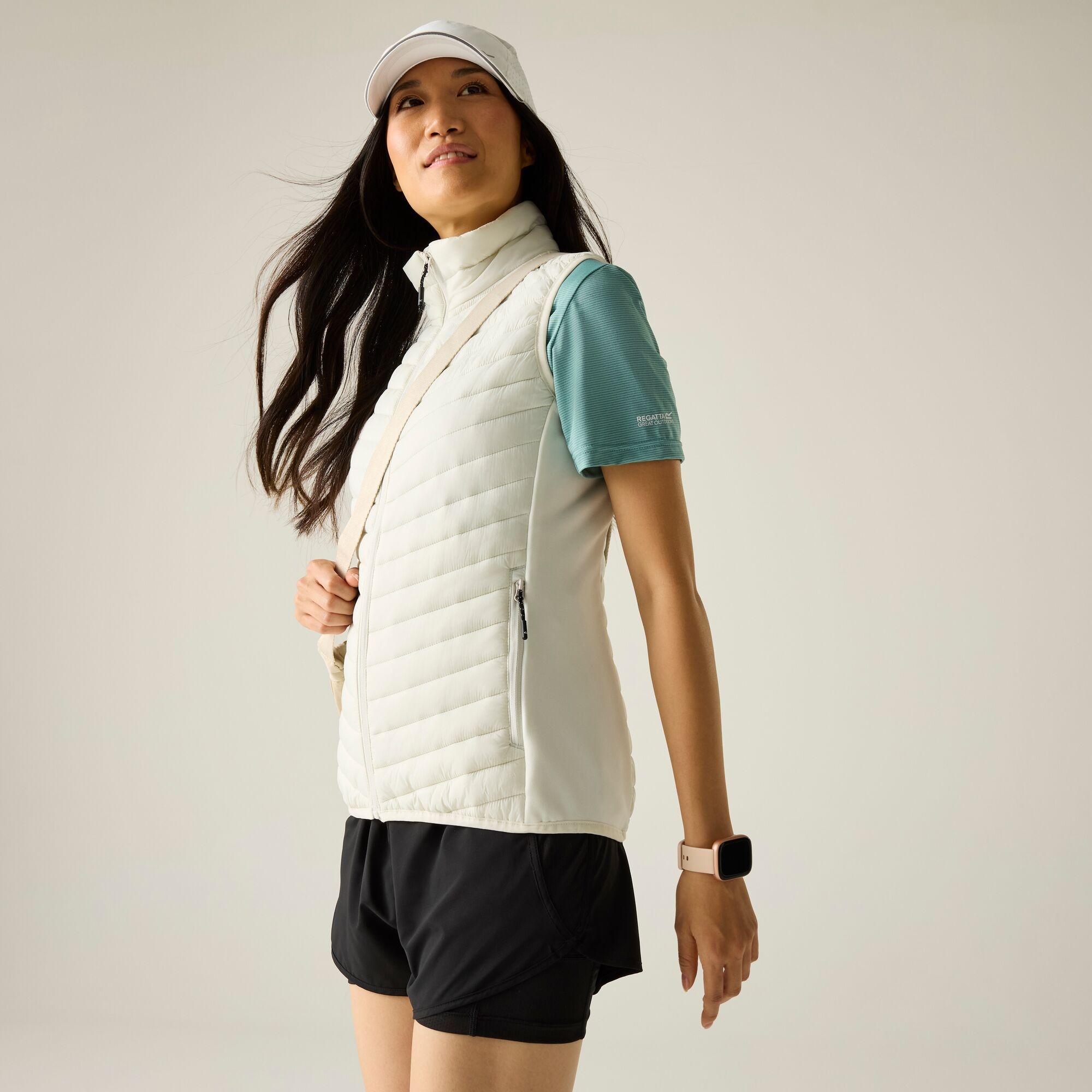 Regatta Andreson Hybrid Gilet Size: 20 Women's Beige