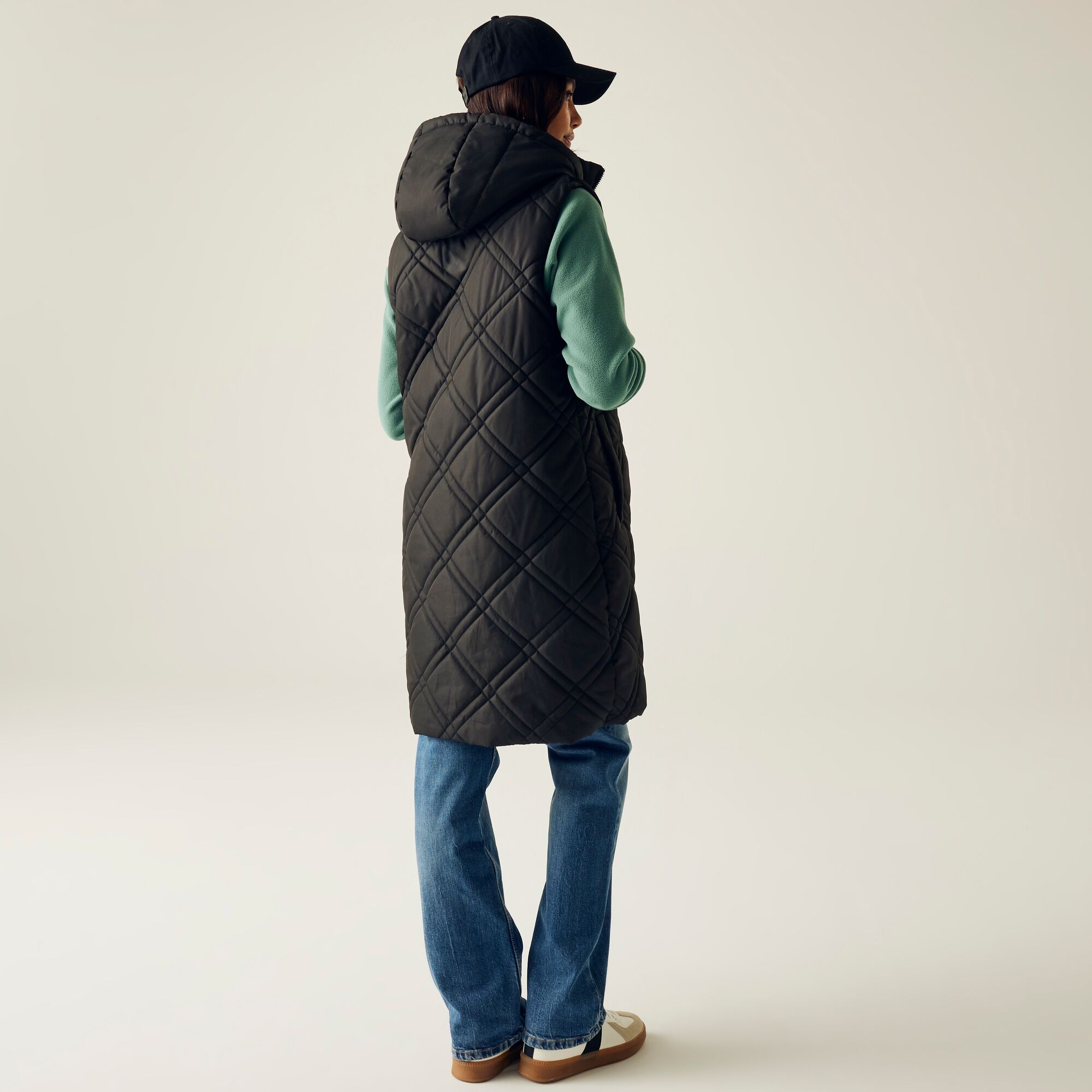 Regatta Kamizelka damska ocieplana długa Rurietta Czarny