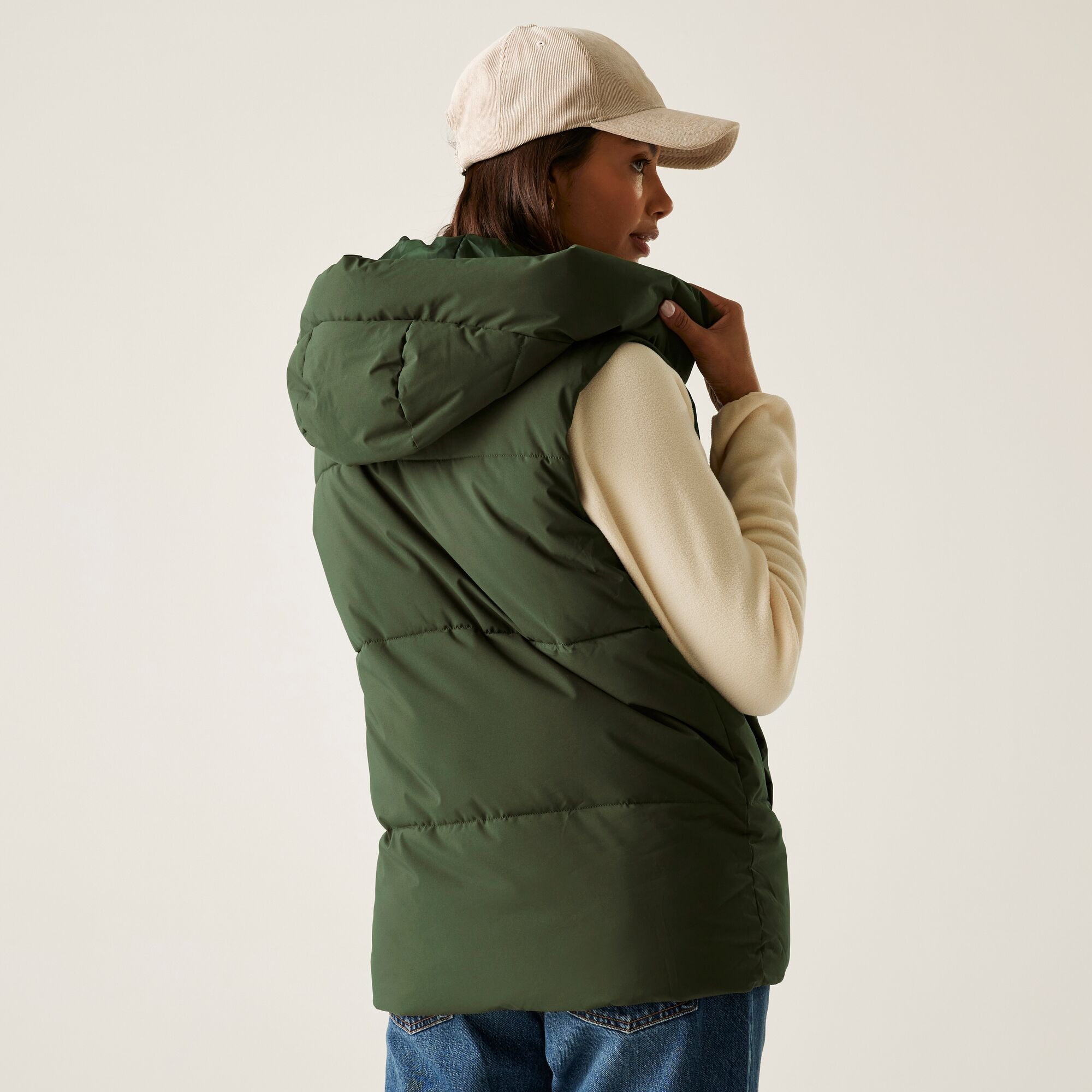 Regatta Kamizelka damska ocieplana Kelse Zielony