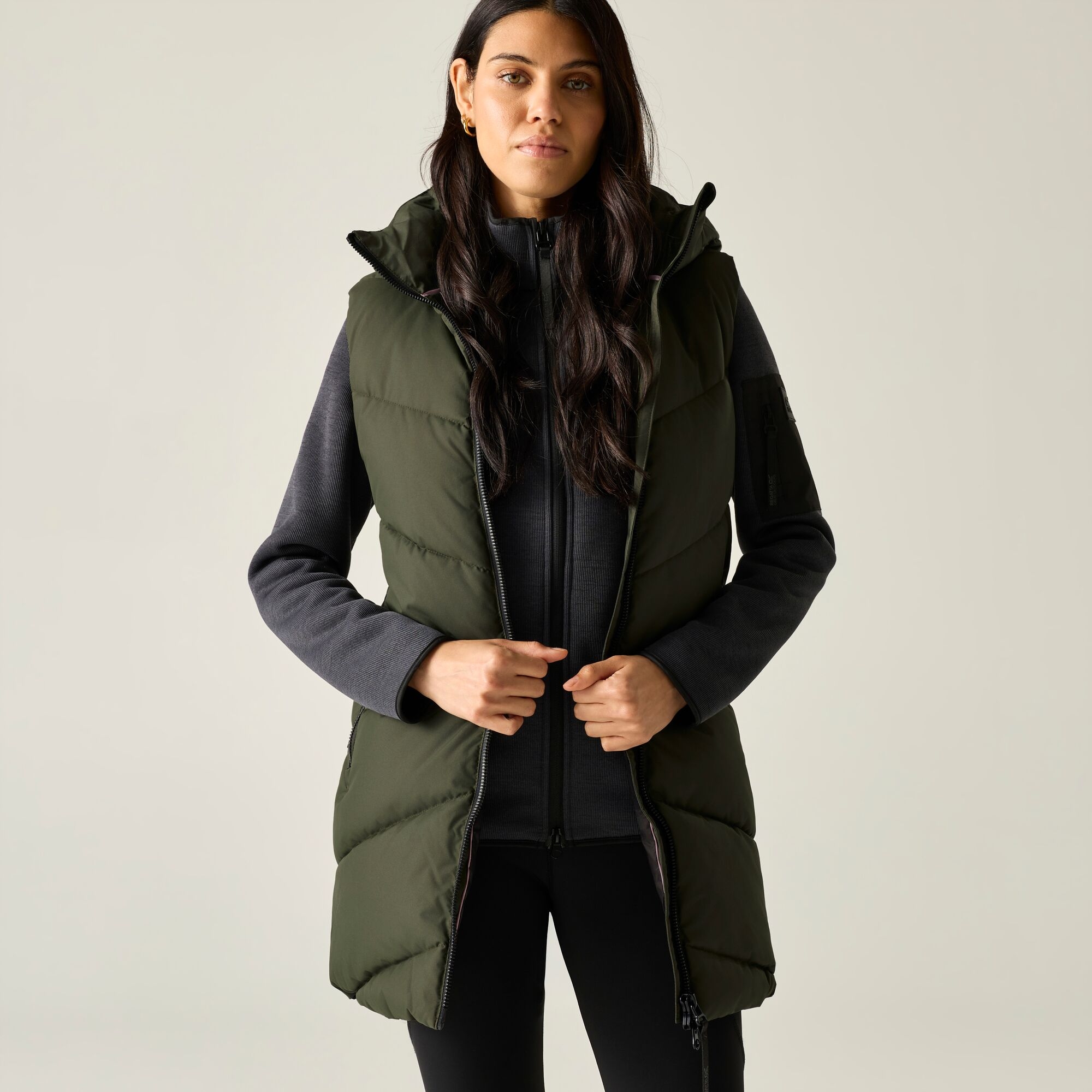 Regatta Women's Merida Bodywarmer - Green Size 20
