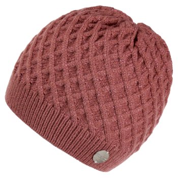 Women's Multimix Knit Hat Dusty Rose
