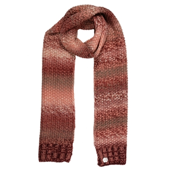 Women's Frosty V Knitted Scarf Claret
