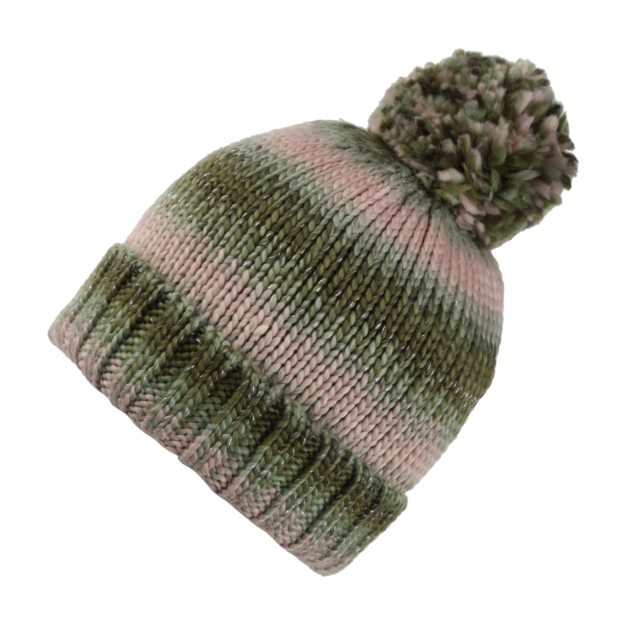 Frosty Vi Damen-Strickmütze Grün Regatta