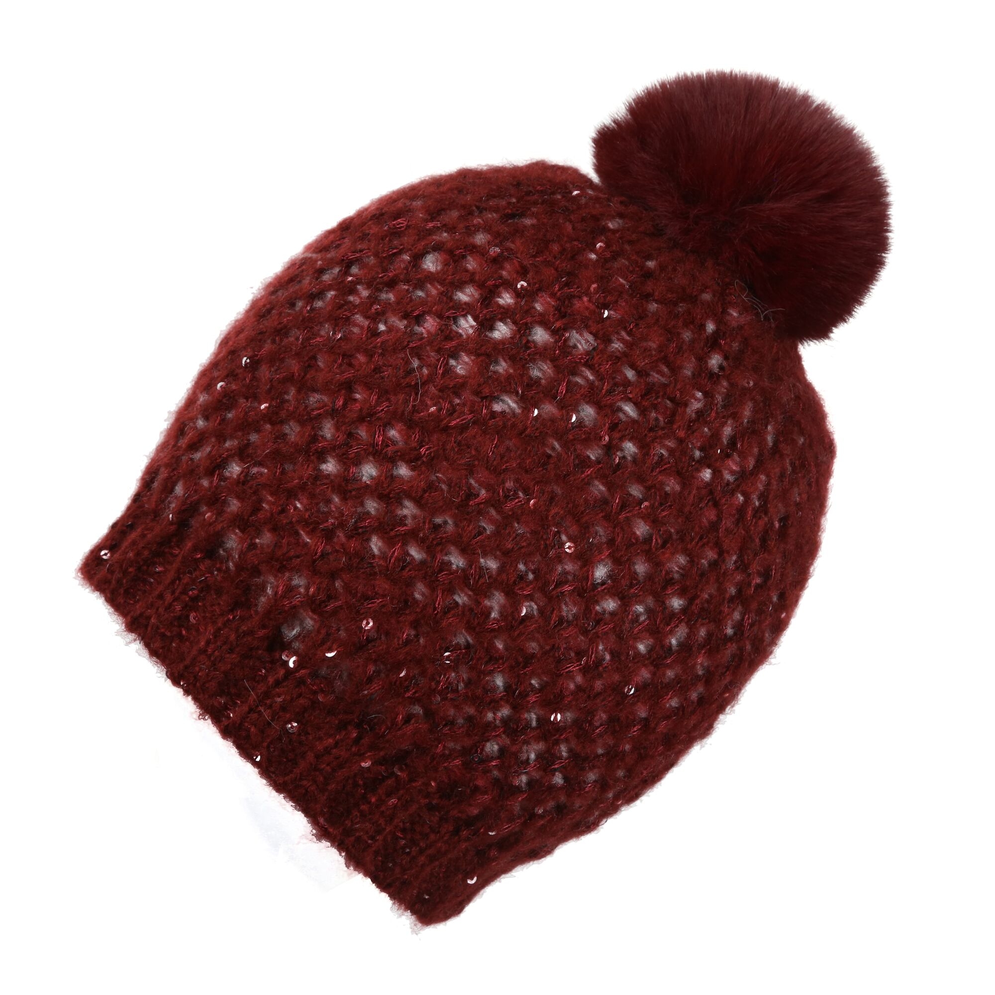 Lorelai Iv Bommelmütze Für Damen Rot Regatta