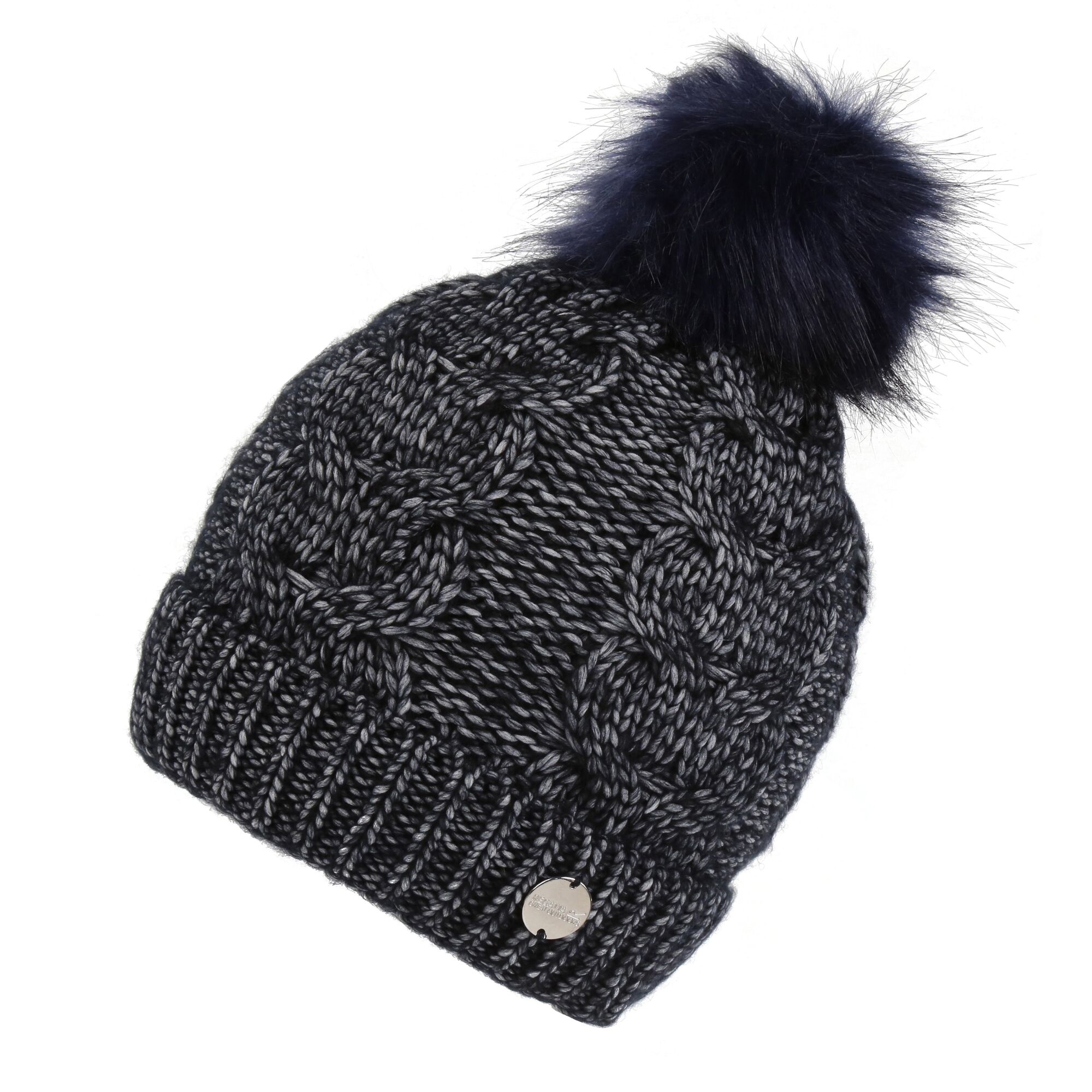Regatta   Czapka damska Lovella Bobble III Niebieski