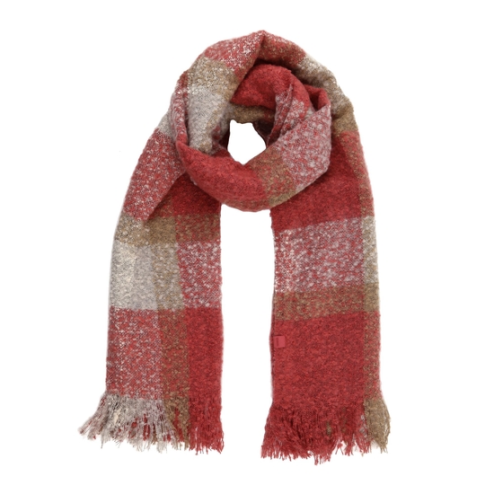 Women's Ilarina Scarf Mineral Red Light Vanilla 