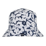 Navy Abstract Flower Print Navy