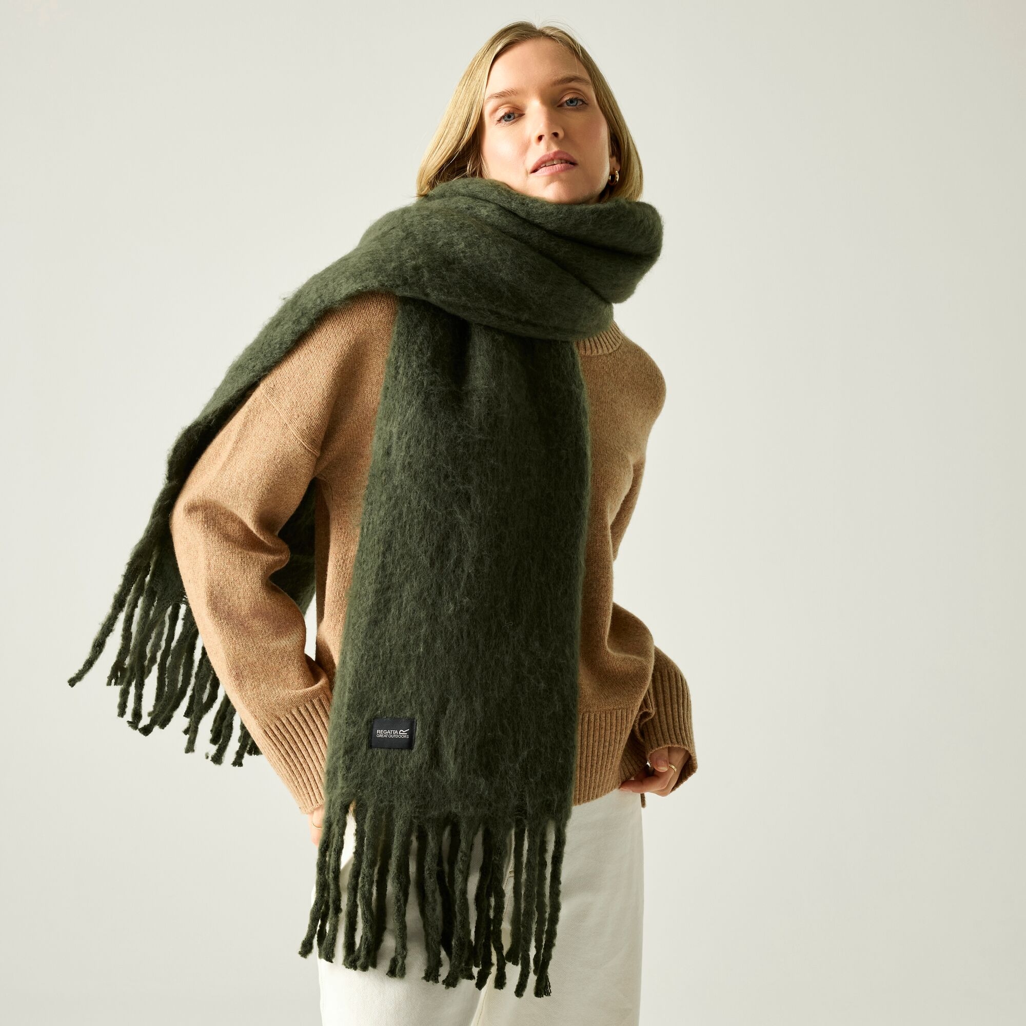 Regatta Aleena Shawl Scarf Women's Green