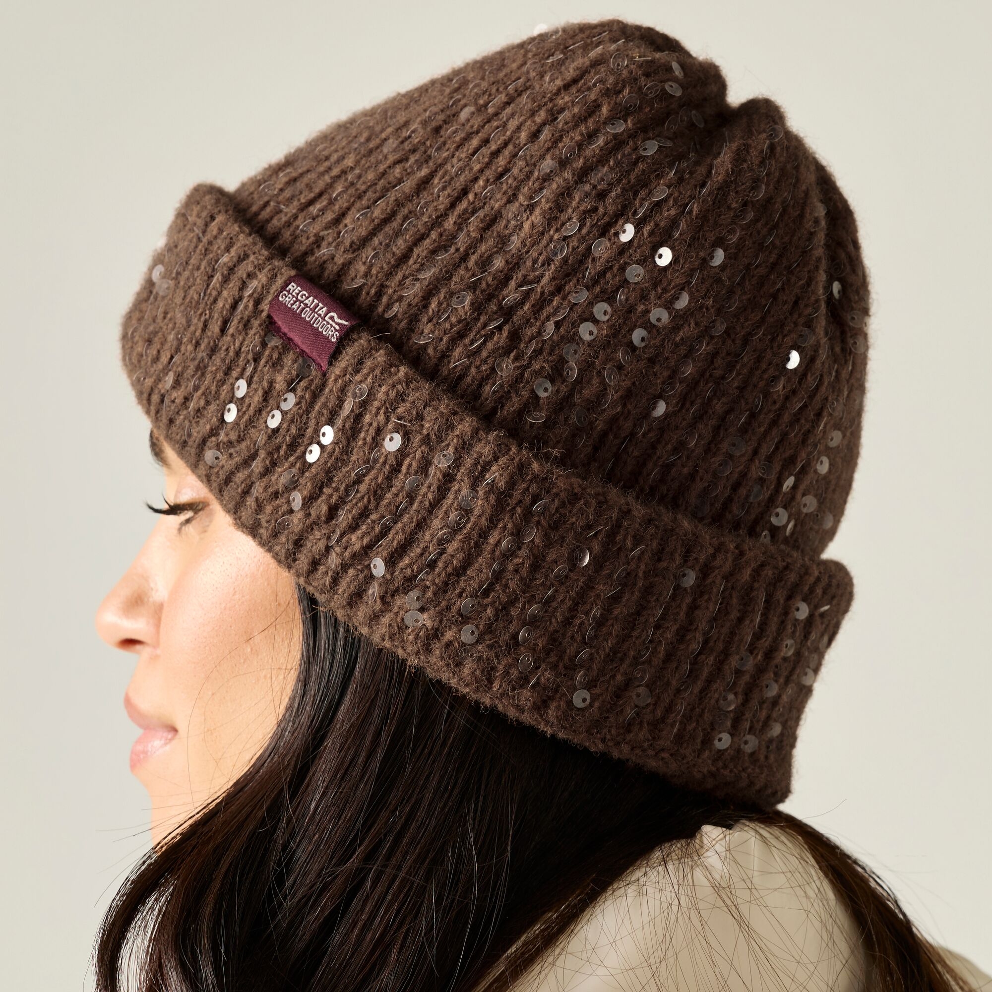 Regatta Women's Winter Lorelai Beanie Brown - Image 2