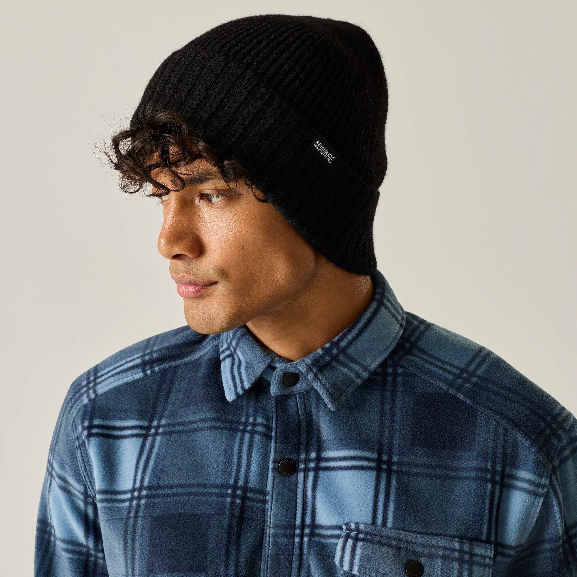 Regatta Women's Ribbed Basic Beanie Black