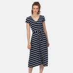 Navy White Stripe