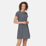 Navy White Stripe