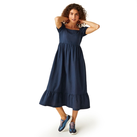 Women's Emilrah Midi Dress Navy