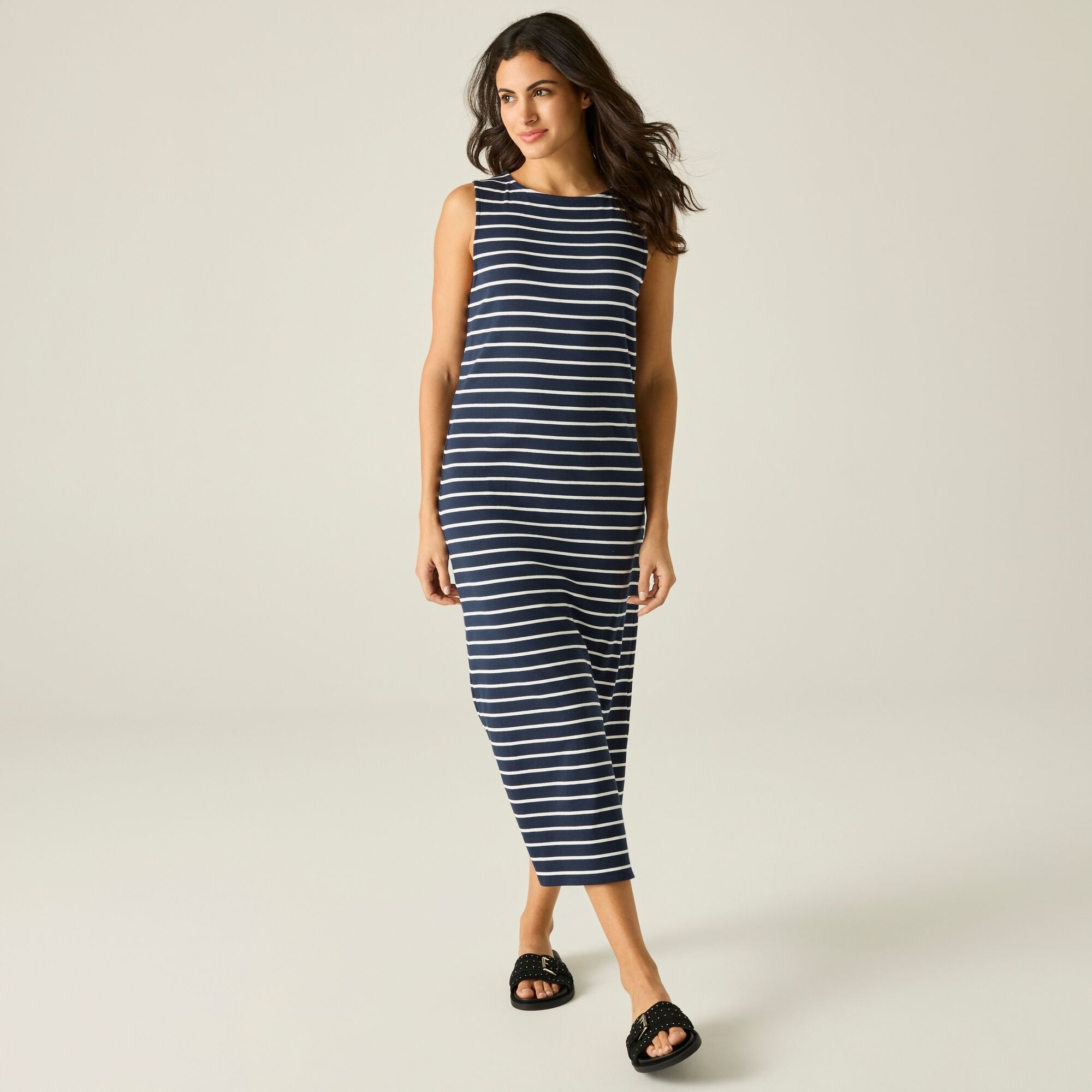 Regatta Women's Amorie Midi Dress - Blue Size 8