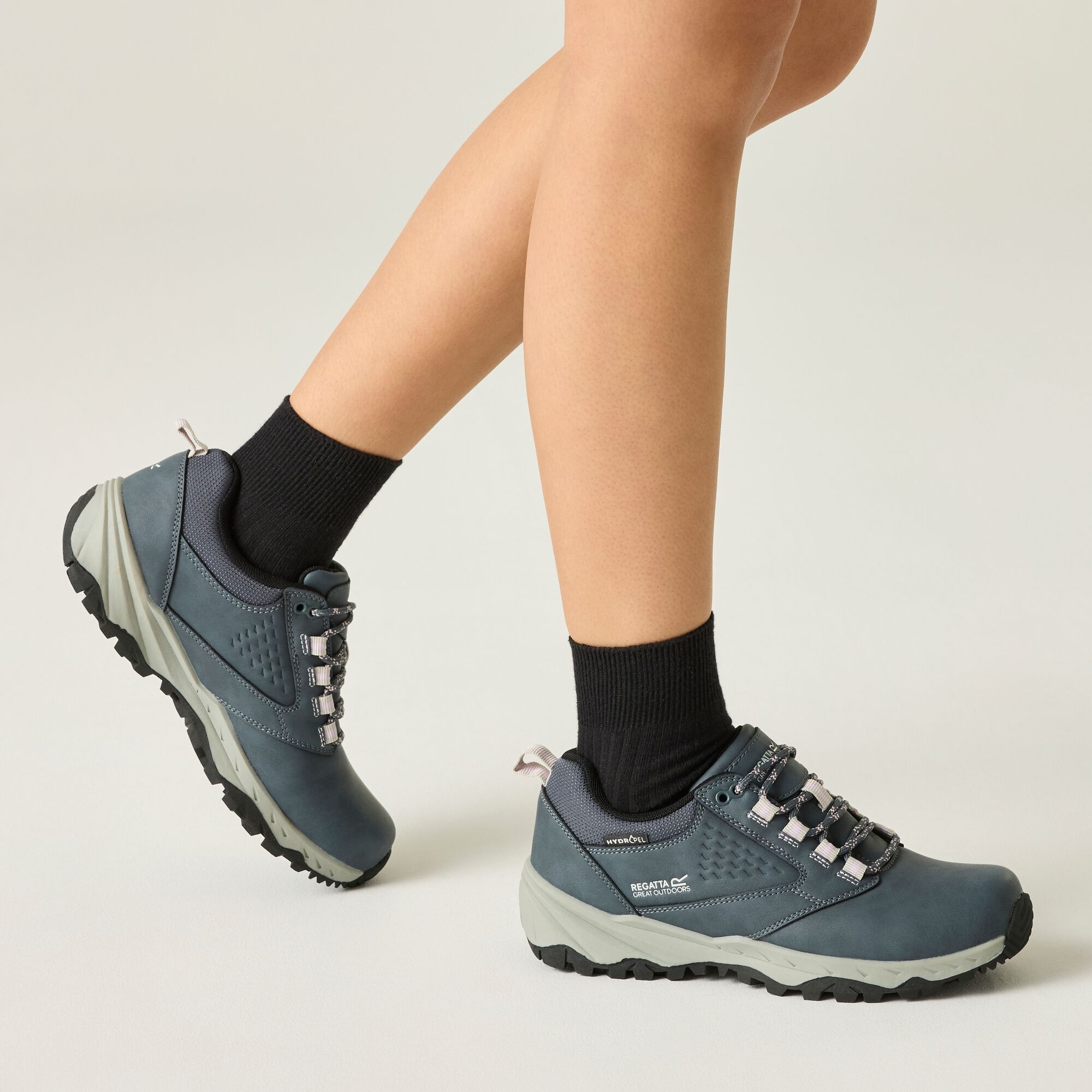 Regatta Women's Waterproof Amble Low Walking Shoes - Grey UK Size 6.5