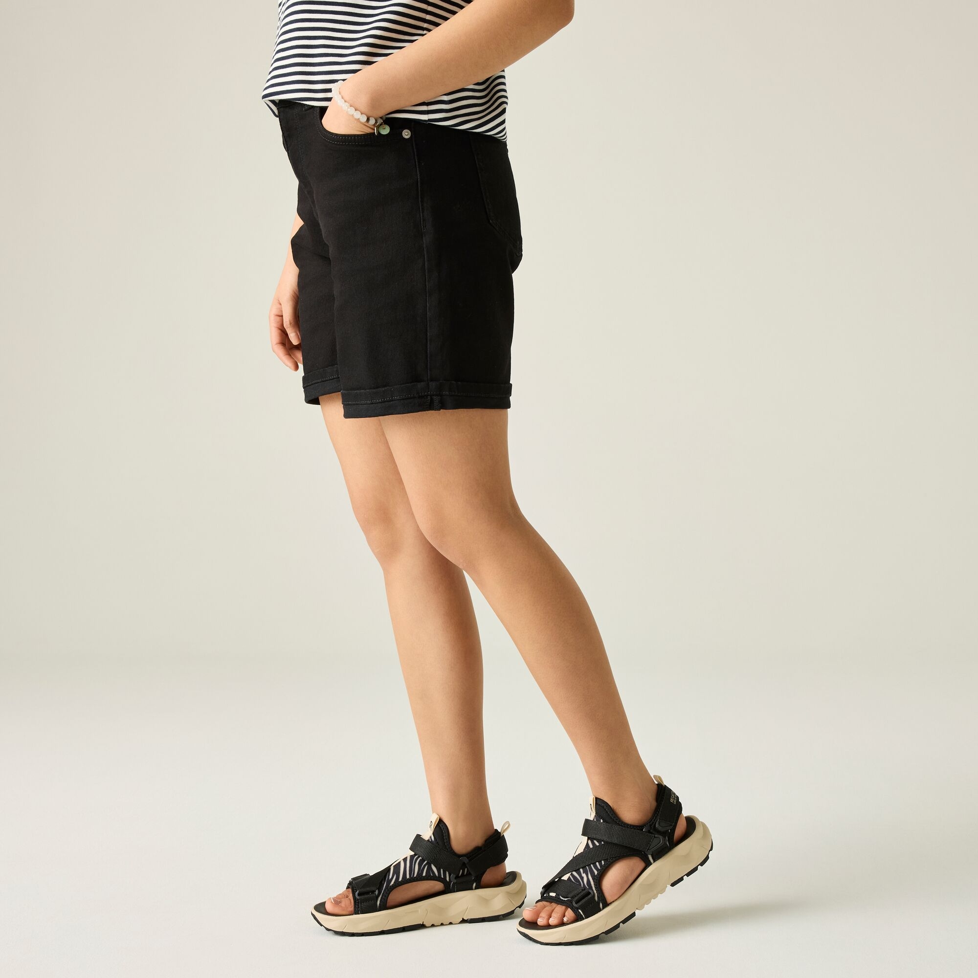 Regatta Sandały damskie Lito Czarny