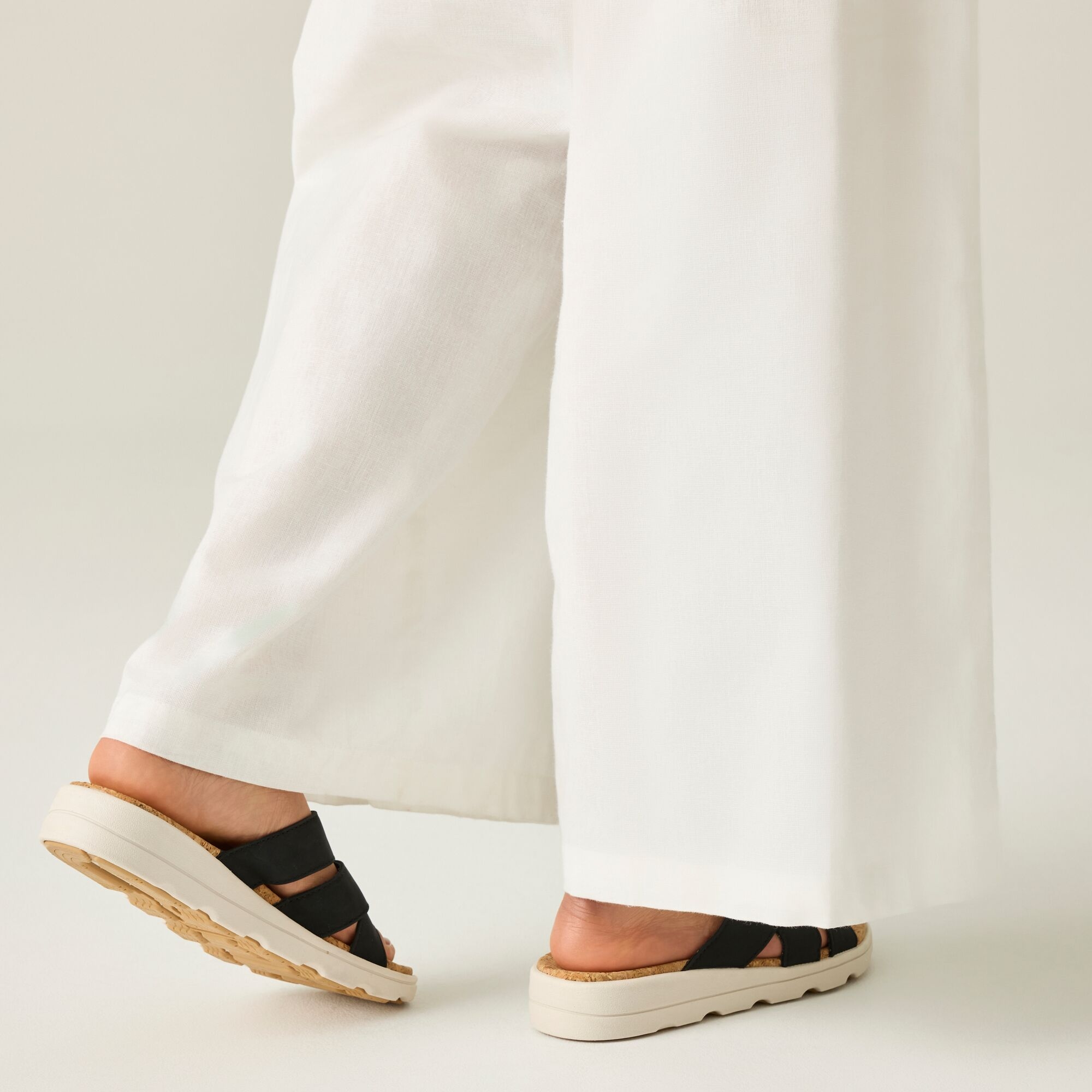 Regatta Klapki damskie Cassie Czarny