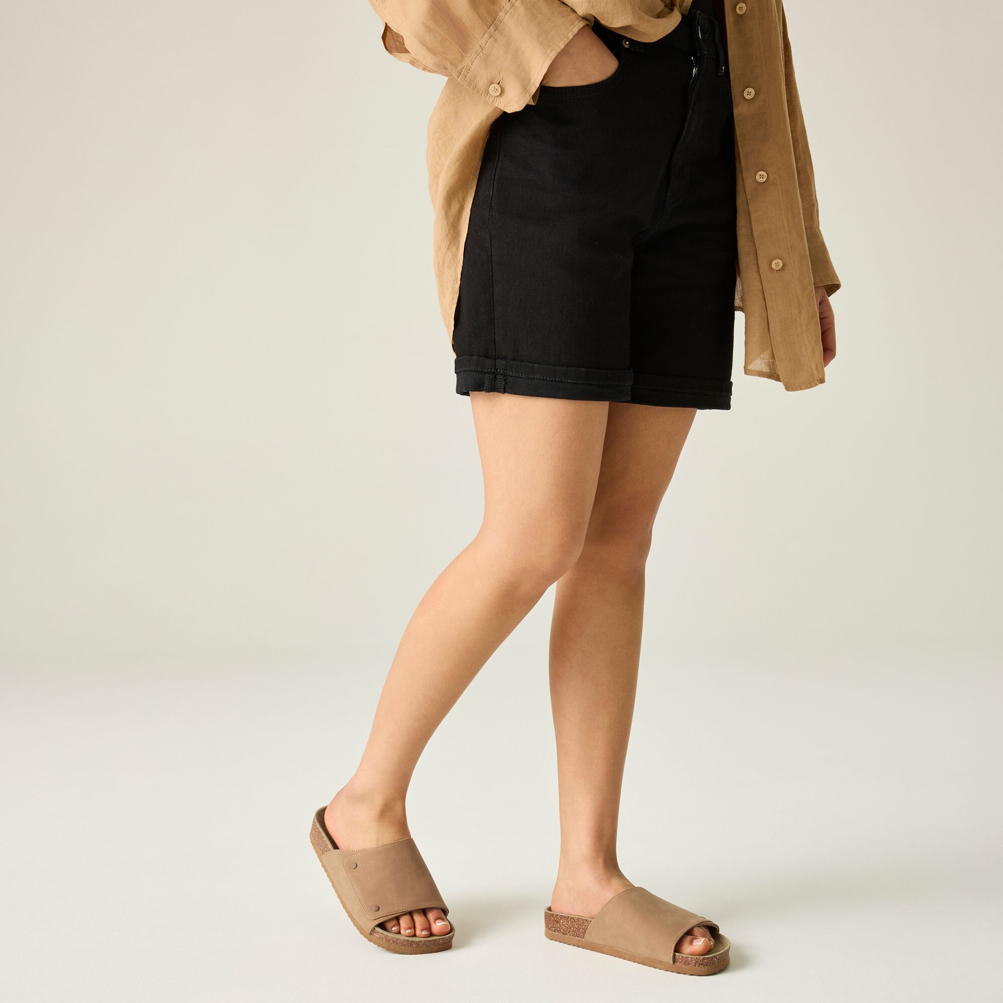 Regatta Klapki damskie Coasten Brązowy