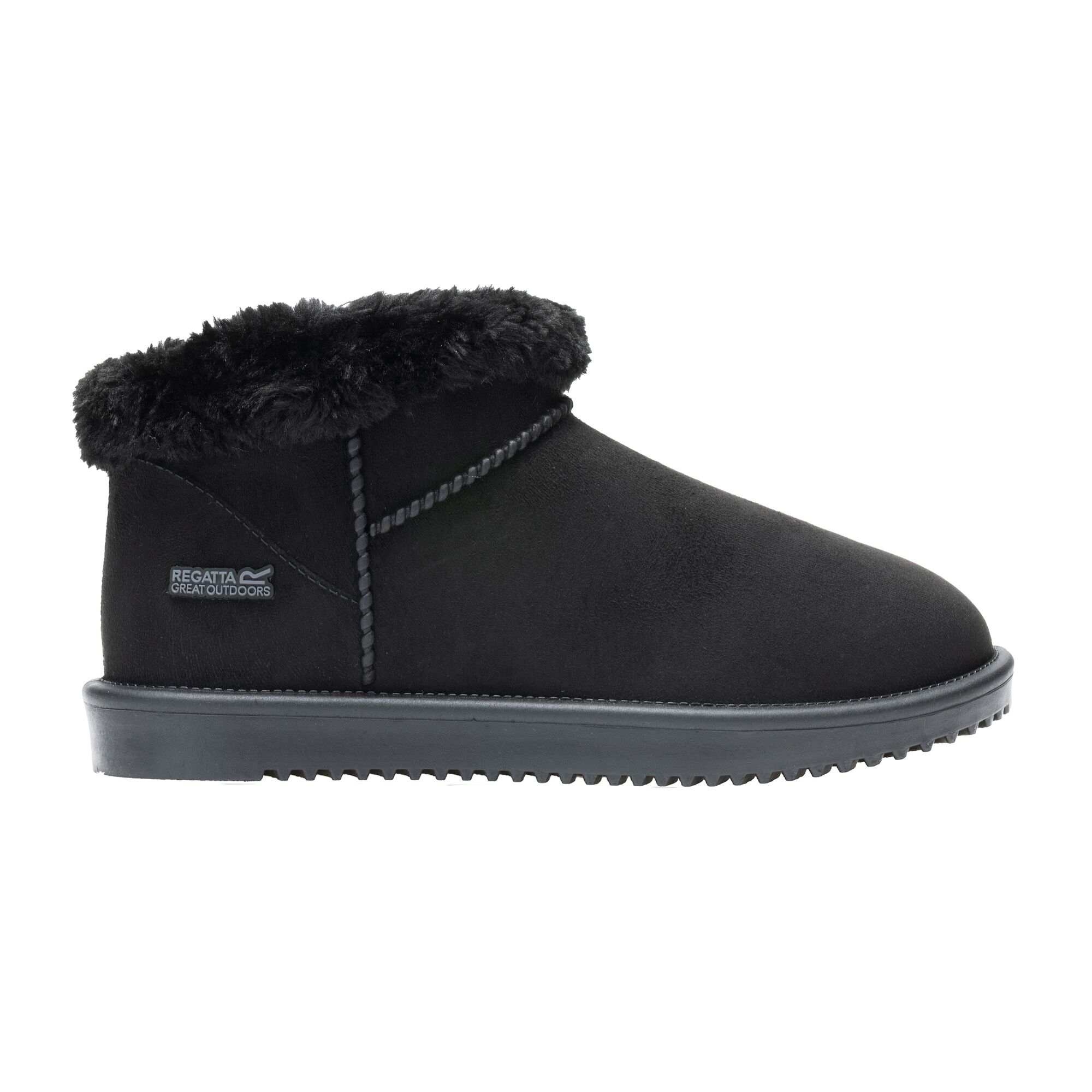 Regatta Women's Winter Risley Short Borg Boots - Black UK Size 6