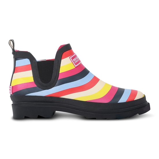 Women's Harper Low Wellies Multi Stripe 