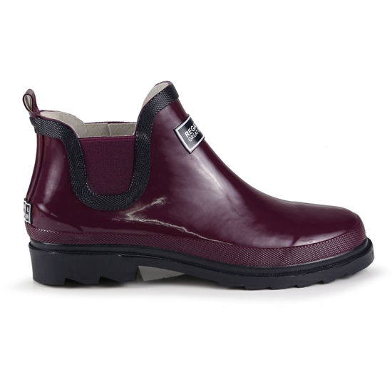 Women's Harper Low Wellies Prune Iron 