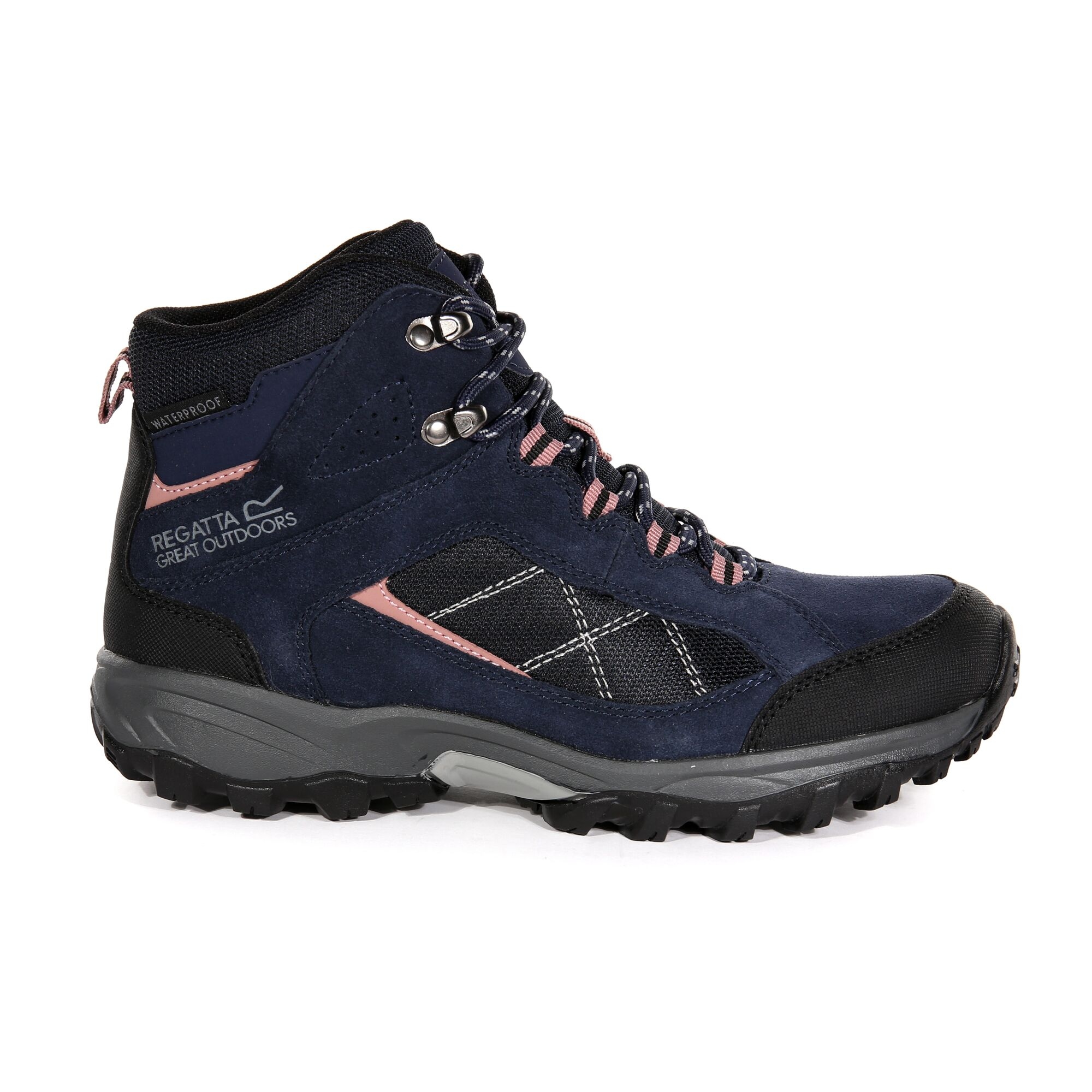 Regatta Damskie Buty Trekkingowe Clydebank Granatowy, Rozmiar: 37