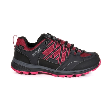 Women's Samaris II Low Walking Shoes Dark Cerise Ash