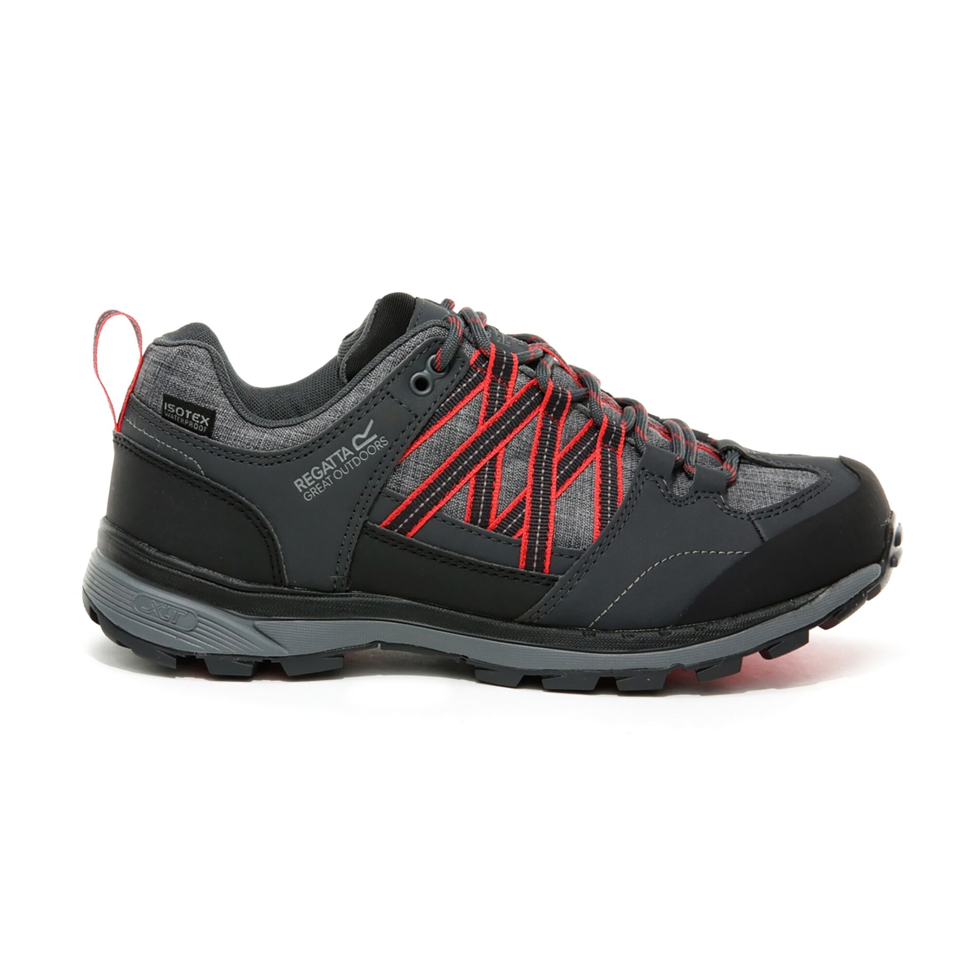 Regatta Damskie Buty Trekkingowe Lady Samaris Low II Szaro-czerwony, Rozmiar: 38