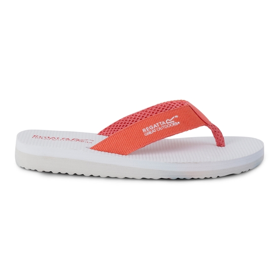 Women's Catarina Flip Flops White Shell Pink​