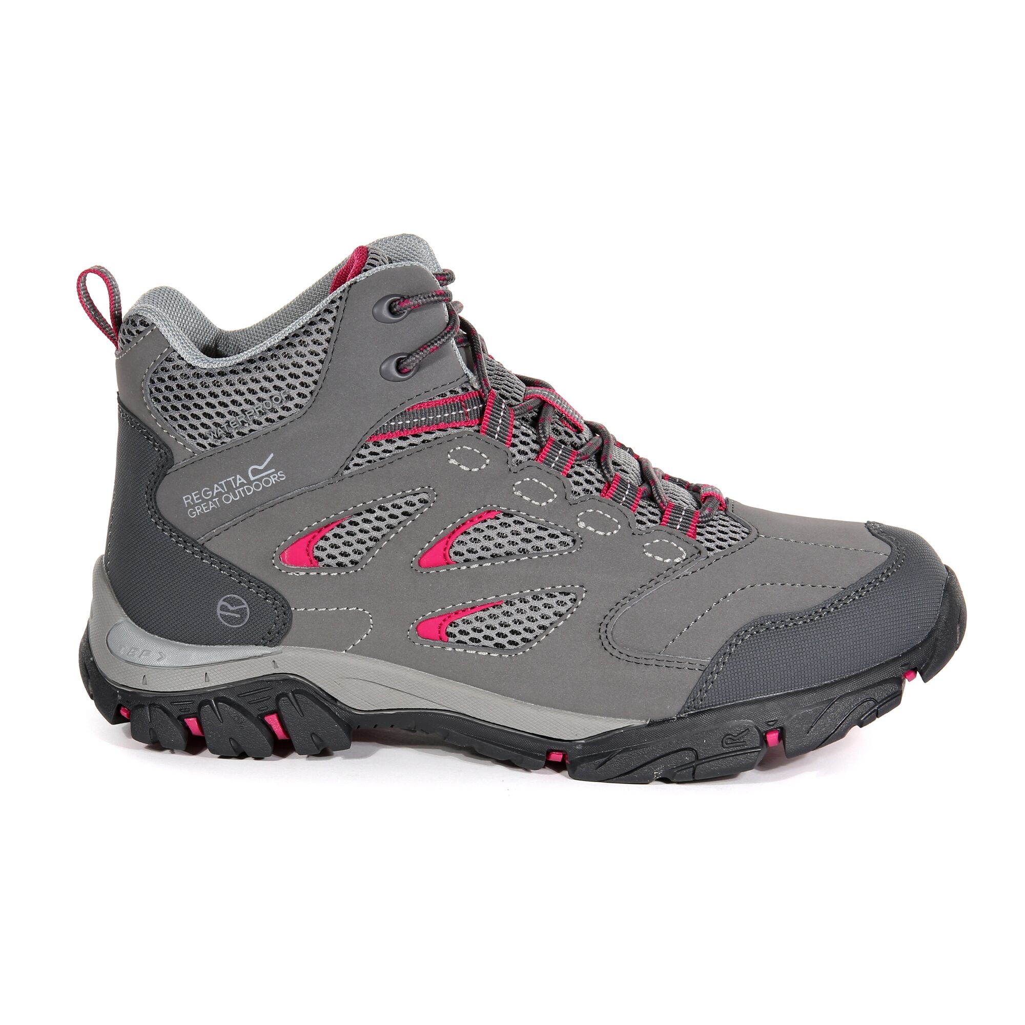 Regatta Damskie Buty Trekkingowe Holcombe Iep Mid Szary, Rozmiar: 36