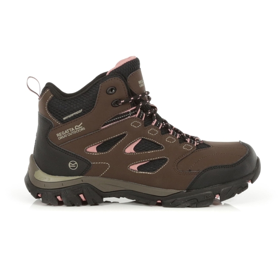 Women's Holcombe Waterproof Mid Walking Boots Indian Chestnut Cameo 