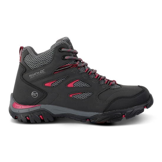 Women's Holcombe Waterproof Mid Walking Boots Ash Pink Potion