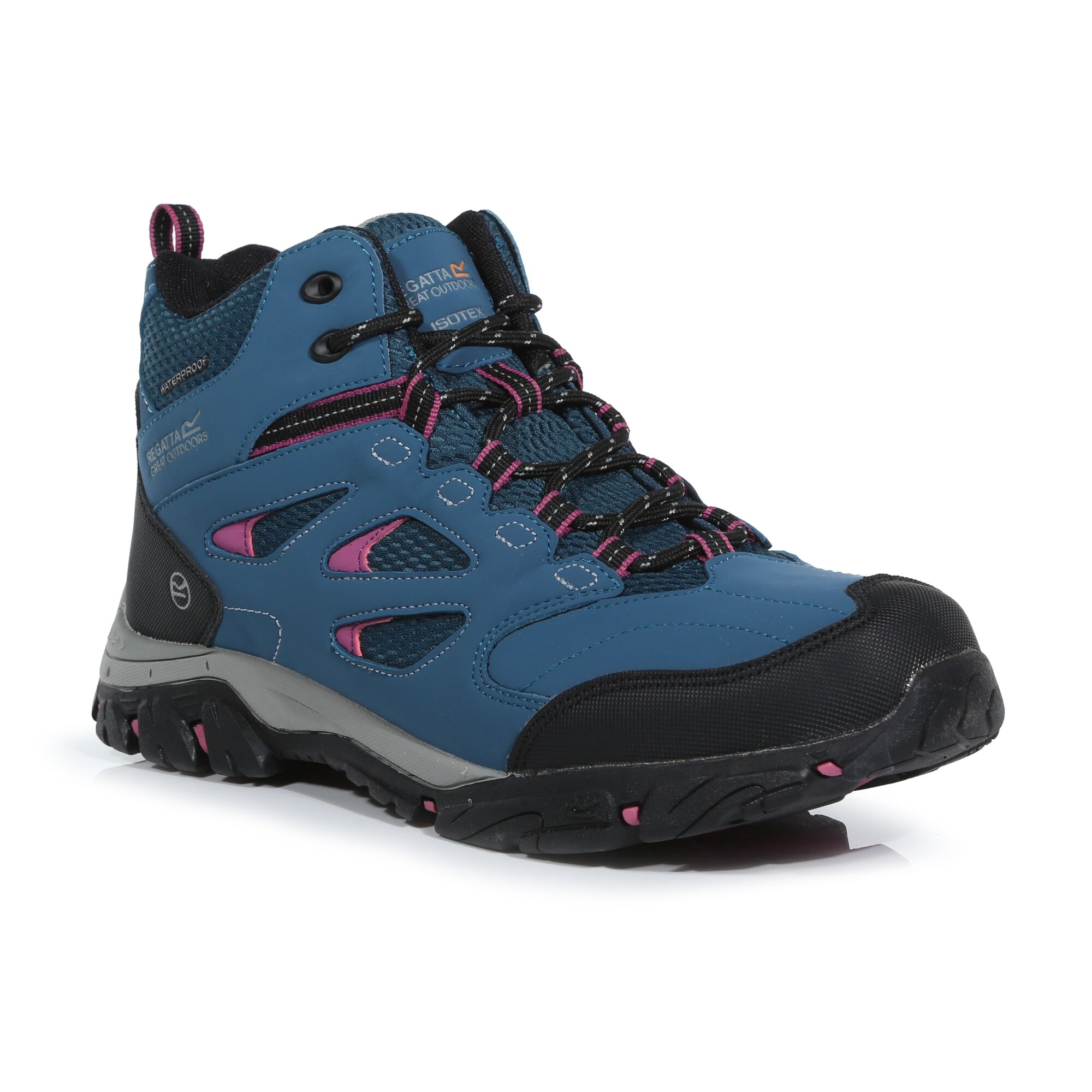 Regatta Damskie Buty Trekkingowe Holcombe Iep Mid Turkusowy
