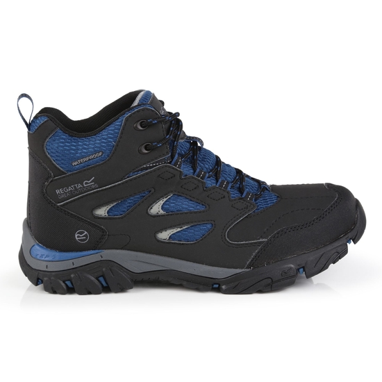 Damskie buty trekkingowe Holcombe IEP Mid Szaro-niebieski