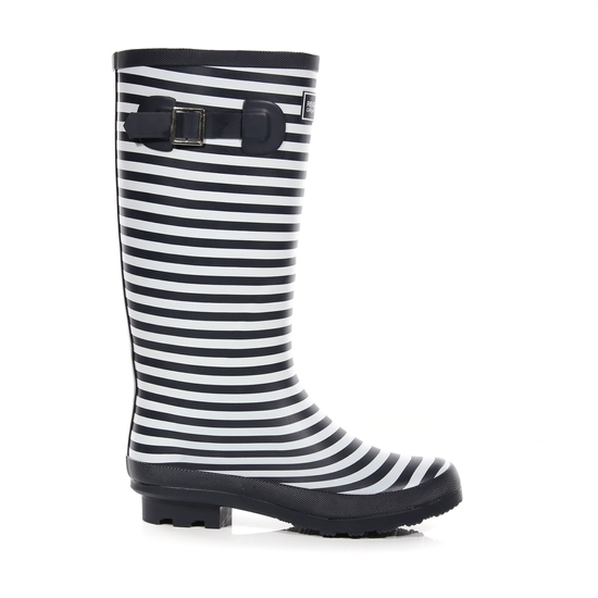 Women's Fairweather II Wellies Navy White 
