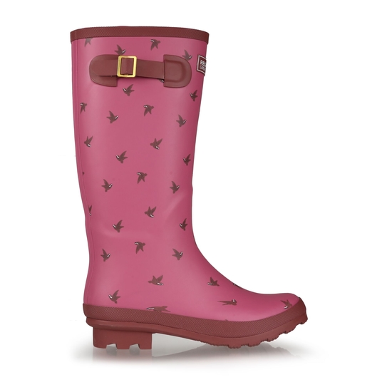 Women's Fairweather II Wellies Violet Rose Blush 