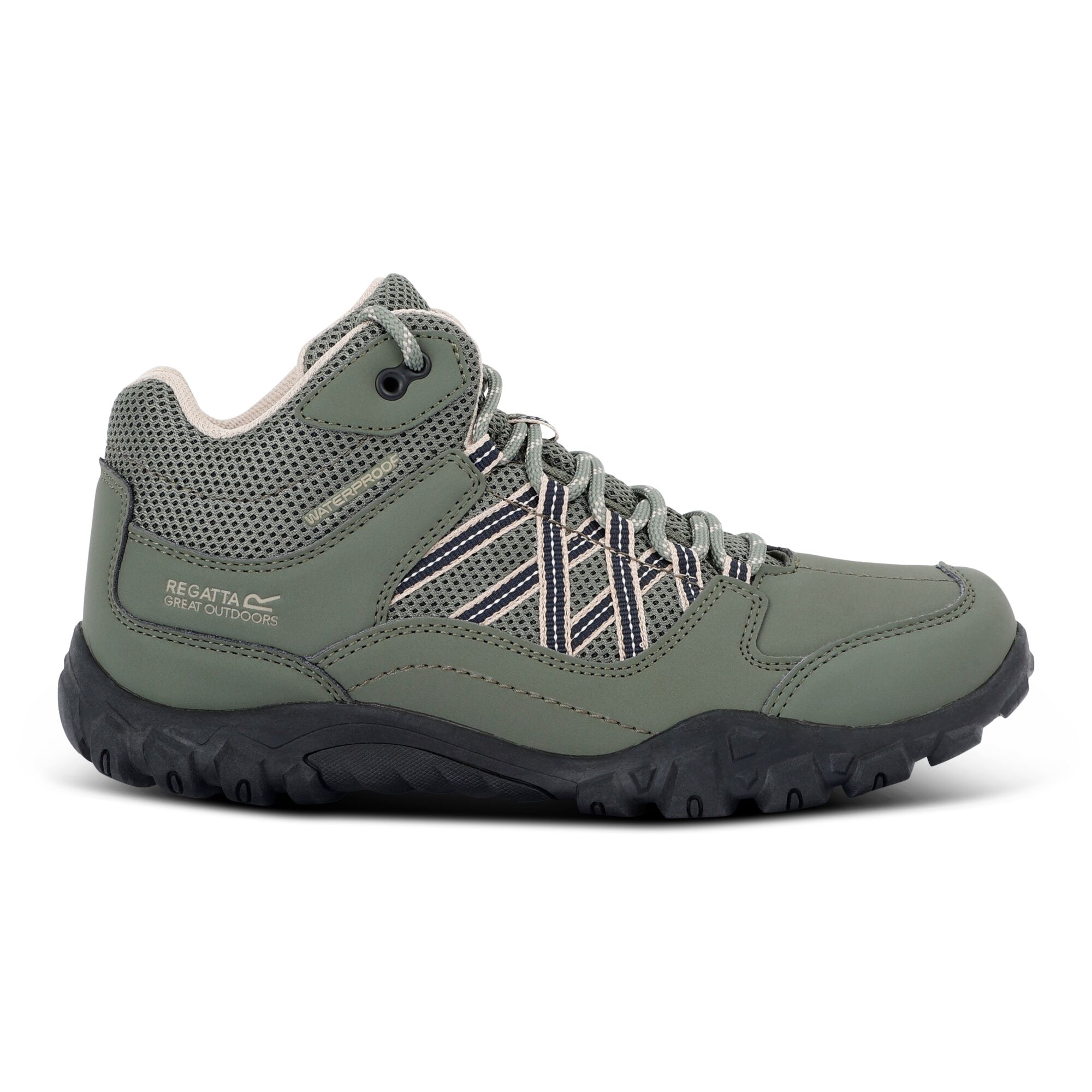 Regatta Damskie Buty Wodoodporne Edgepoint Mid Zielony, Rozmiar: 40