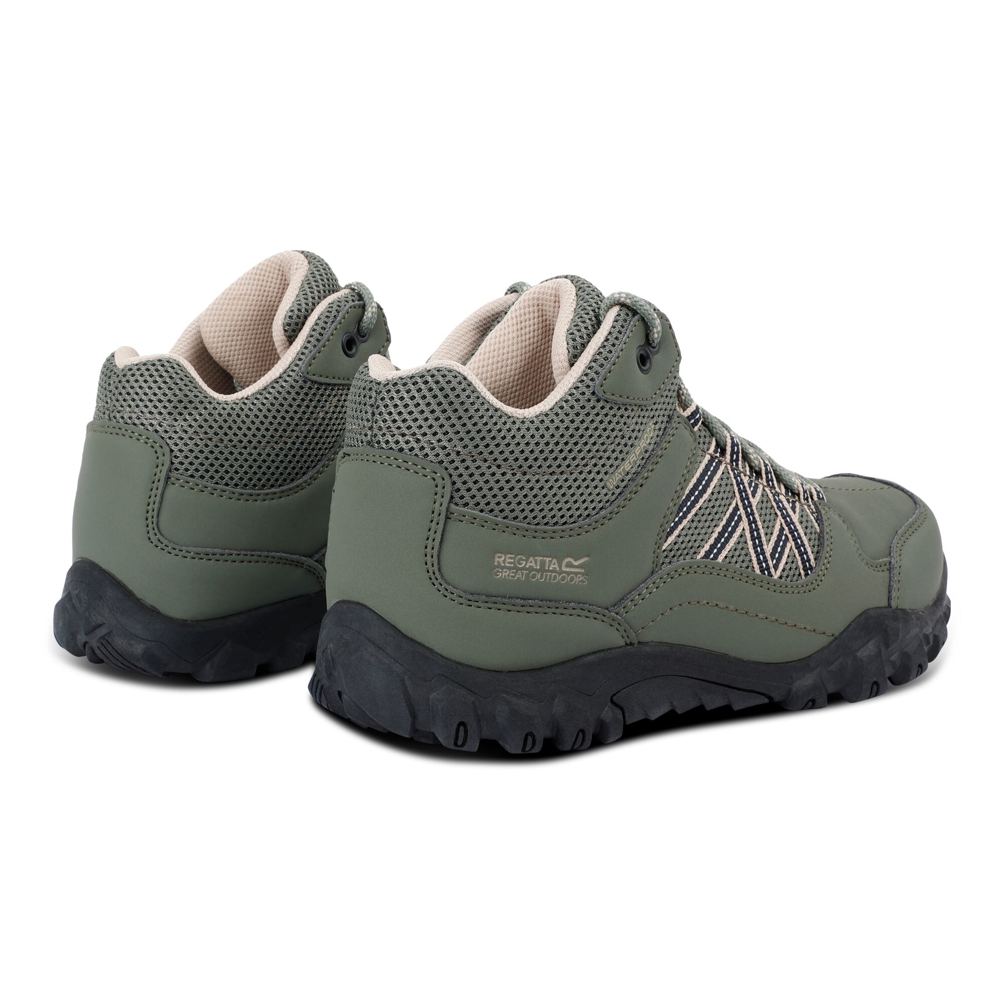 Regatta Damskie Buty Wodoodporne Edgepoint Mid Zielony