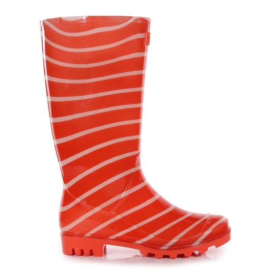 Women's Wenlock Wellies Crayon Stripe