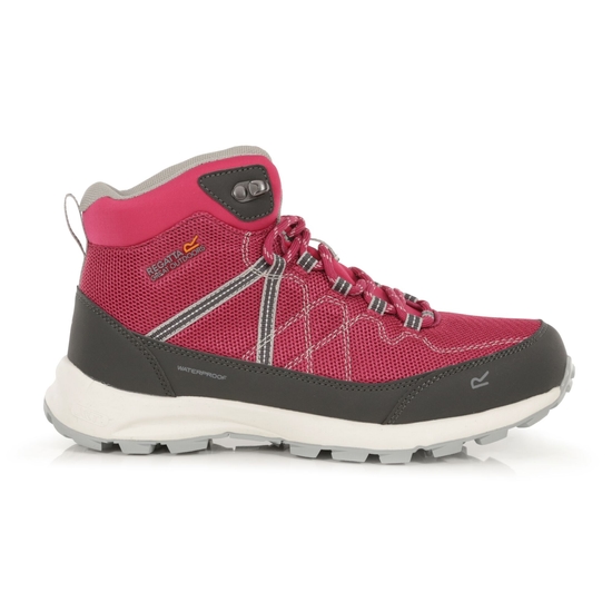 Damskie buty trekkingowe Lady Samaris Lite Różowo-szary