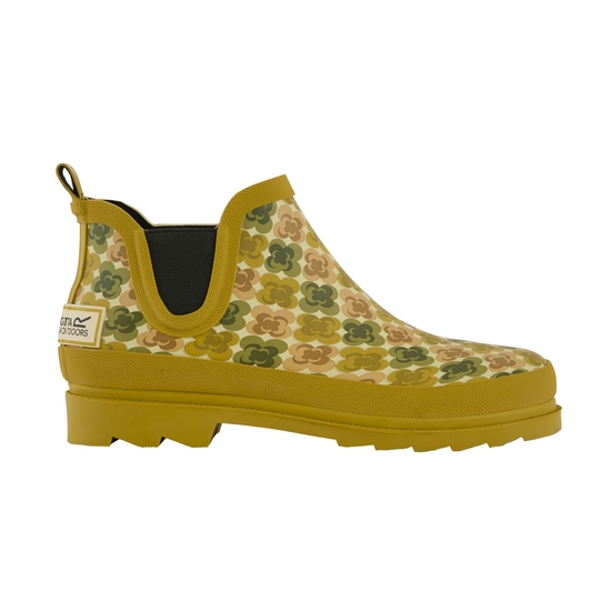 Orla Kiely Mid Welly Multi Flower Yellow