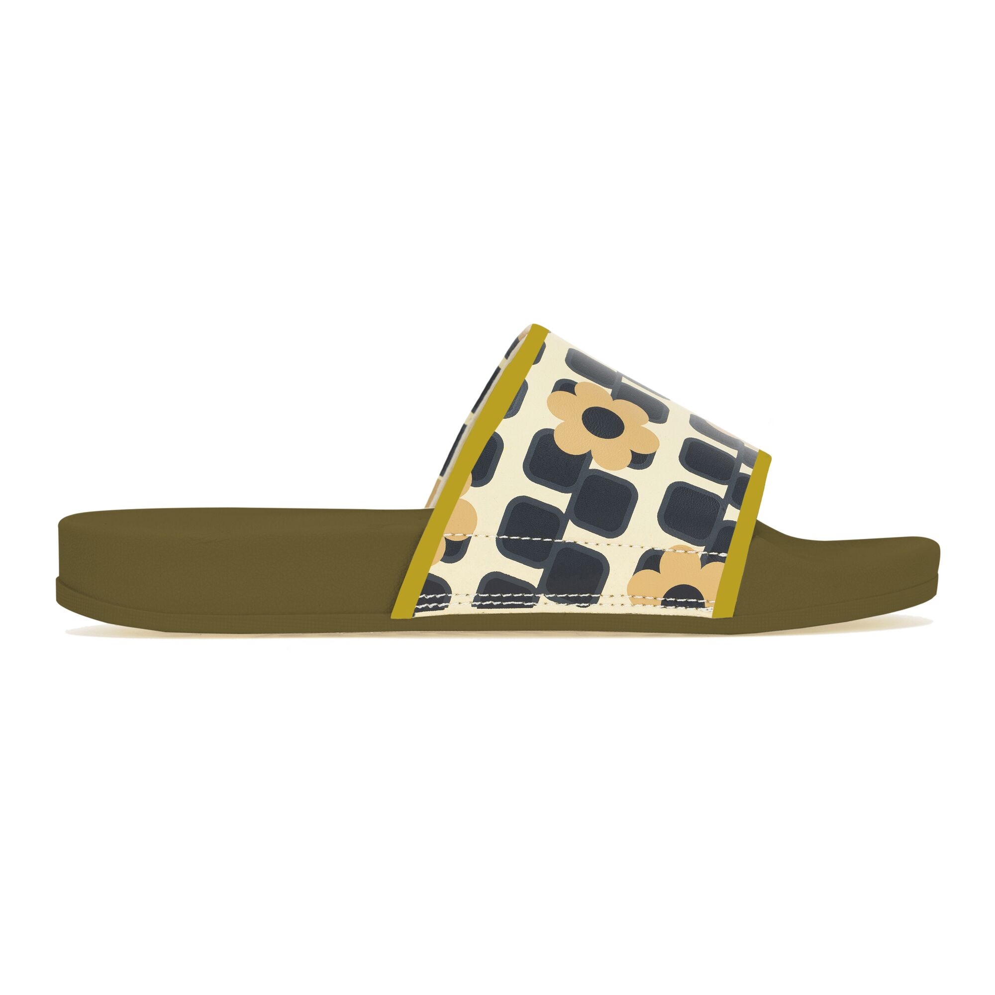 Regatta   Orla Kiely Klapki damskie Slide Beżowe