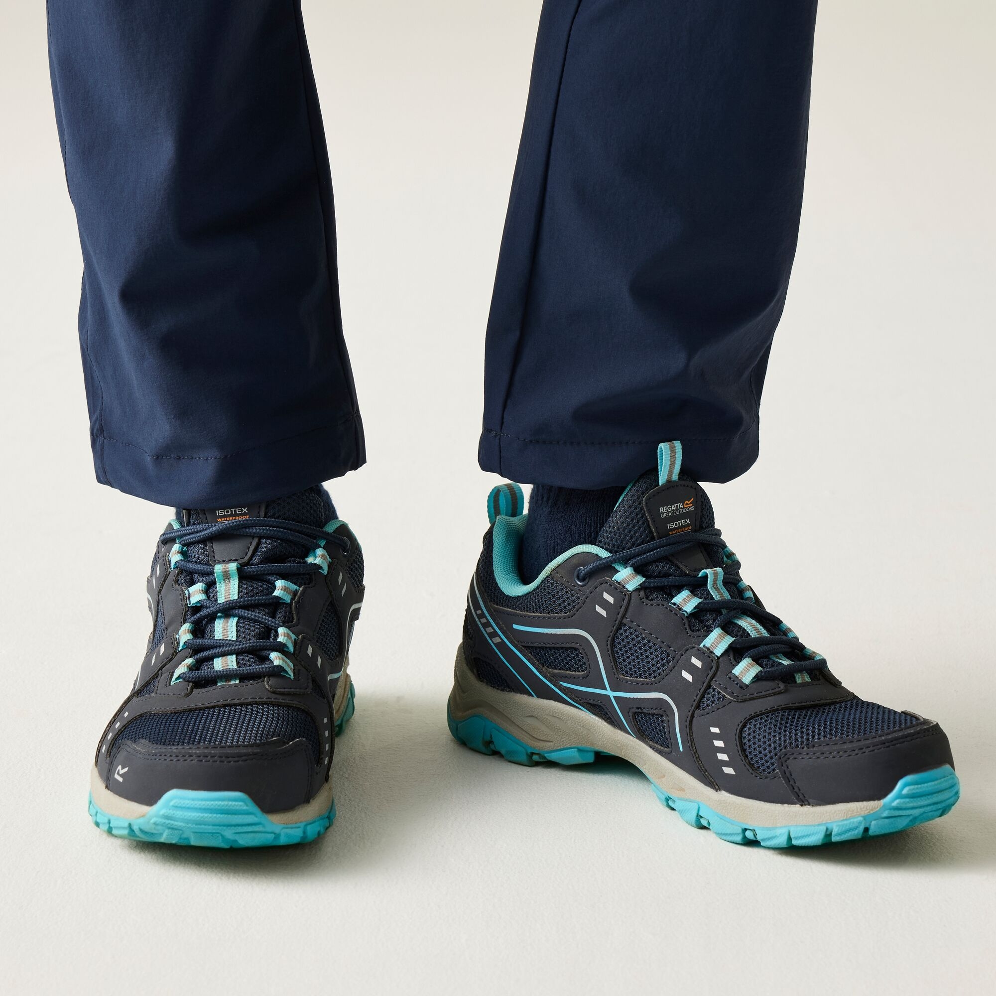 Regatta Buty damskie sportowe Vendeavour Granatowo-zielony