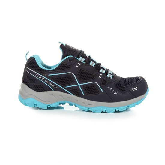 Lady Vendeavour Walking Shoes  Navy Amazonite 