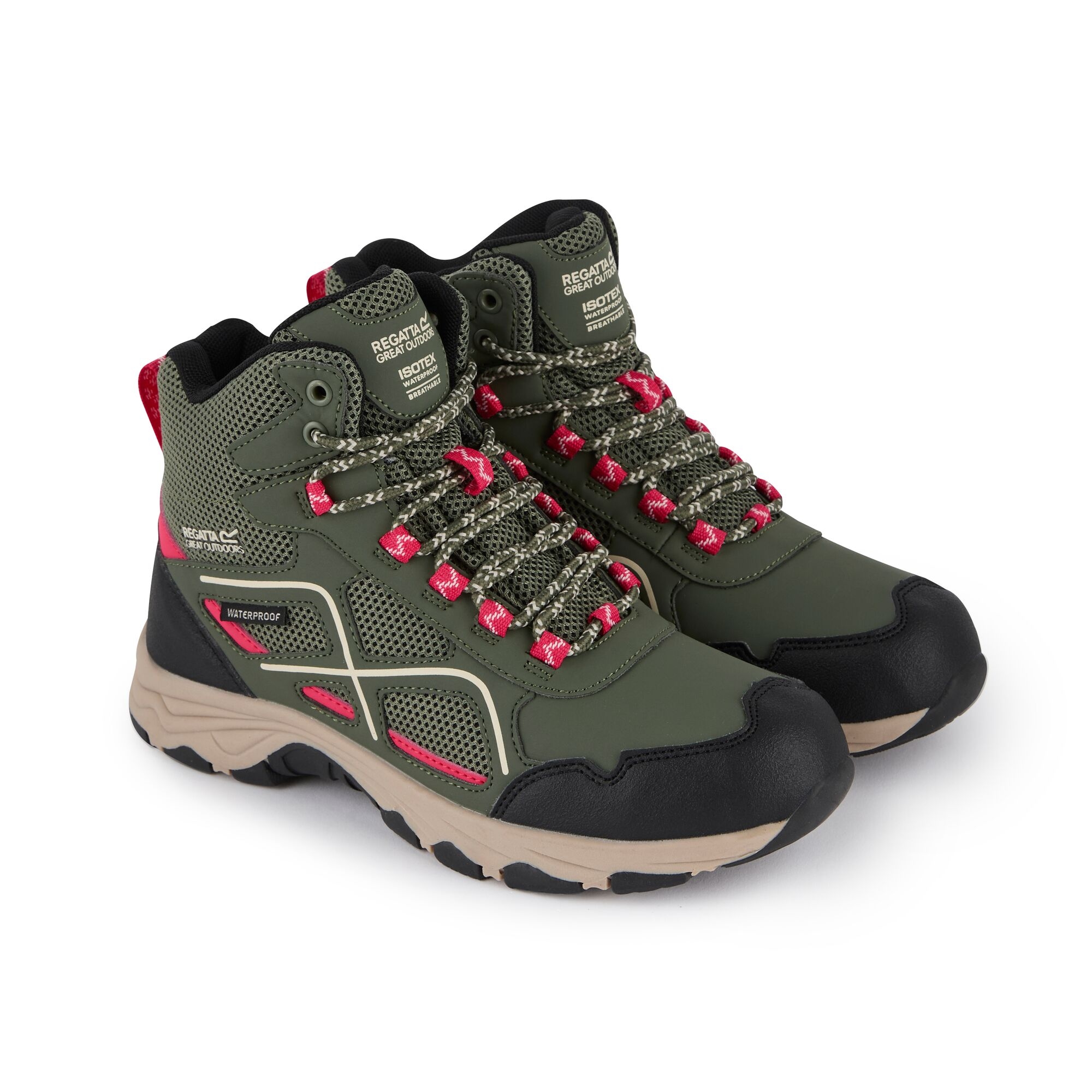 Regatta Damskie Buty Trekkingowe Vendeavour Zielony