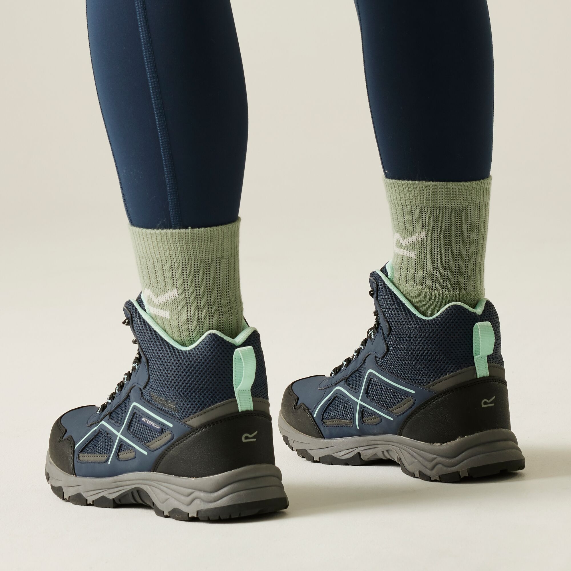 Regatta   Buty damskie trekkingowe z membraną Vendeavour Niebieski